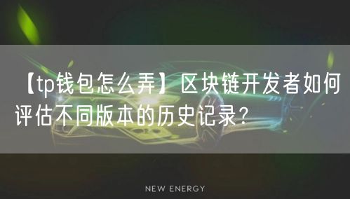 【tp钱包怎么弄】区块链开发者如何评估不同版本的历史记录？