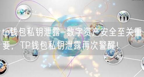 	tp钱包私钥泄露-数字资产安全至关重要，TP钱包私钥泄露再次警醒！
