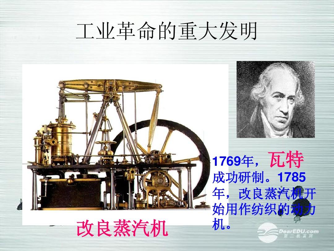 蒸汽机的发明-天才发明家创造的蒸汽机，引领工业革命