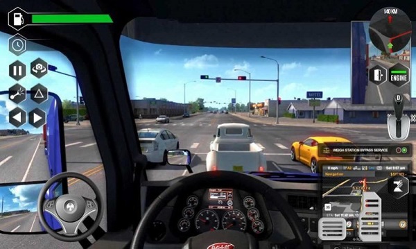 免费卡车游戏手机游戏-驾驶巨大卡车，畅游广阔道路