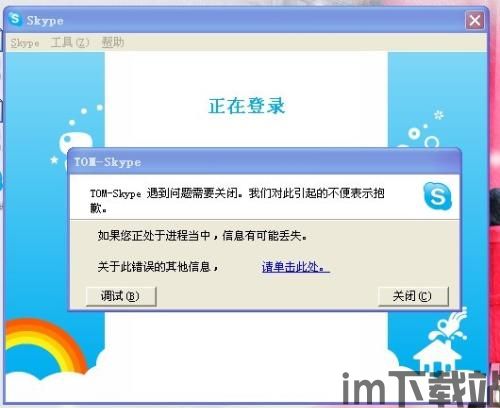 skype连接不上怎么回事,常见原因及解决策略(图1)